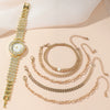 Women's Plastic Quartz Watch With Wine Barrel Shape Dial And Spiral Crown In Leisure Style