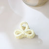 Women's Plastic Resin Bow Tie Hairpin Baking Paint Lovely Style