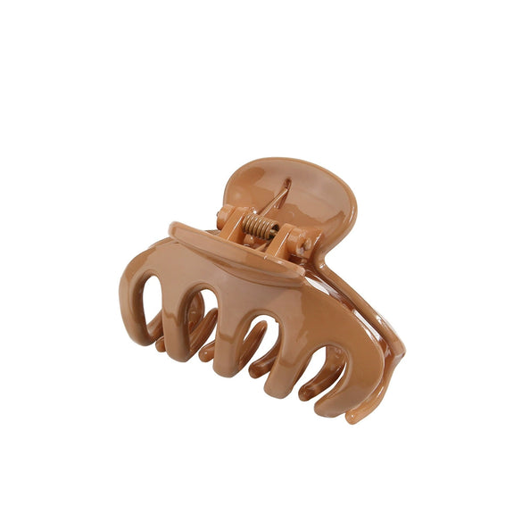 Women's Plastic Resin Fashion Ol Baking Paint Grab Hair Claw Clip Allmatch Hair Accessories