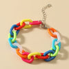 Women's Plastic Resin Geometric Handmade Candy Bracelet