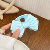 Women's Plastic Resin Handmade Fivepointed Star Hair Accessories Shark Clip In Iceclear Mint Blue And Cream Blue