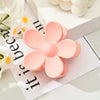 Women's Plastic Resin Handmade Flower Grab Clip Hair Accessories