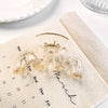 Women's Plastic Resin Handmade Geometric Mshaped Wave Hair Grab Clip Hair Accessories