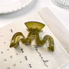 Women's Plastic Resin Handmade Geometric Mshaped Wave Hair Grab Clip Hair Accessories