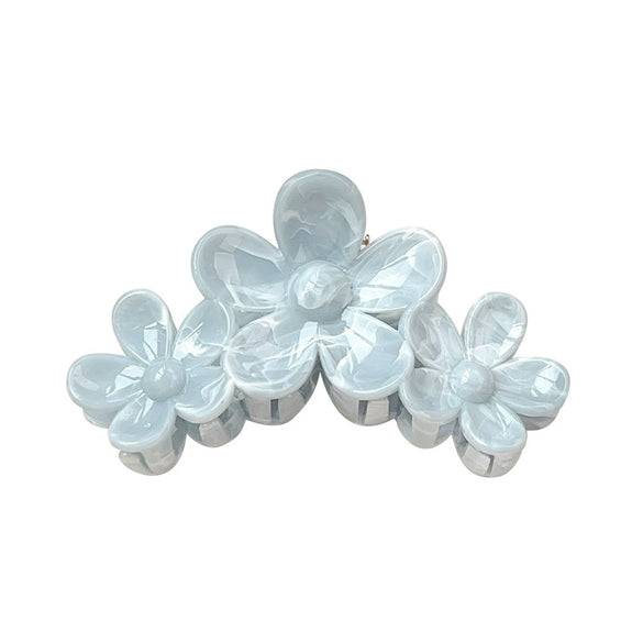 Women's Plastic Resin Handmade Little Fresh Style Plants Flowers Hair Grab Clip