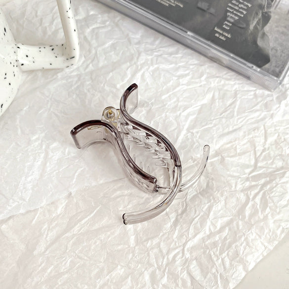 Women's Plastic Resin Handmade Popular Style High Ponytail Small Grasp Hair Clip