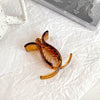 Women's Plastic Resin Handmade Popular Style High Ponytail Small Grasp Hair Clip