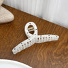 Women's Plastic Resin Handmade Simple Polkadot Hair Grip Hairpin