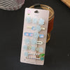 Women's Plastic Resin Handmade Sweet Flower Duckbill Clip Hair Accessory