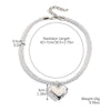Women's Plastic Resin Hip Hop Pendant Necklace With Heart Bow Wave Star Geometric Patterns And Electroplating Treatment