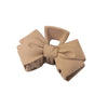 Women's Plastic Resin Natural Style Bow Hairpin With Baking Paint Treatment
