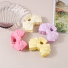 Women's Plastic Resin Natural Style Bow Hairpin With Baking Paint Treatment