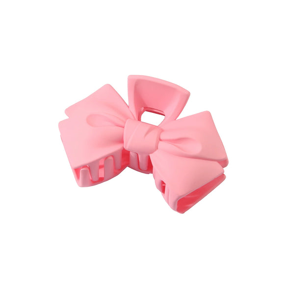 Women's Plastic Resin Natural Style Bow Hairpin With Baking Paint Treatment