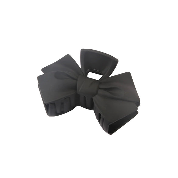 Women's Plastic Resin Natural Style Bow Hairpin With Baking Paint Treatment
