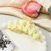Women's Plastic Resin Shark Clip Handmade Simple Geometric Hairpin