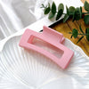 Women's Plastic Resin Shark Clip Handmade Simple Geometric Hairpin