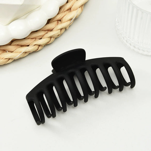 Women's Plastic Resin Shark Clip Handmade Simple Hairpin Hair Accessories