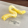 Women's Plastic Resin Starfish Egg Flower Baking Paint Gripper Hair Clip