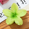 Women's Plumeria Hairpin Simple Style Electroplating Process