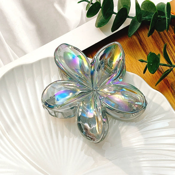 Women's Plumeria Hairpin Simple Style Electroplating Process