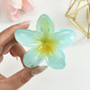 Women's Plumeria Hairpin Simple Style Electroplating Process
