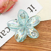 Women's Plumeria Hairpin Simple Style Electroplating Process