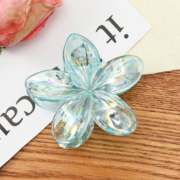 Women's Plumeria Hairpin Simple Style Electroplating Process