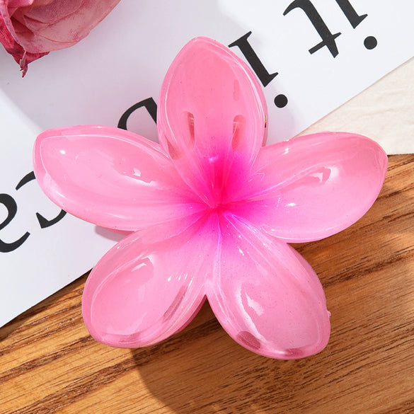 Women's Plumeria Hairpin Simple Style Electroplating Process