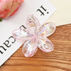 Women's Plumeria Hairpin Simple Style Electroplating Process