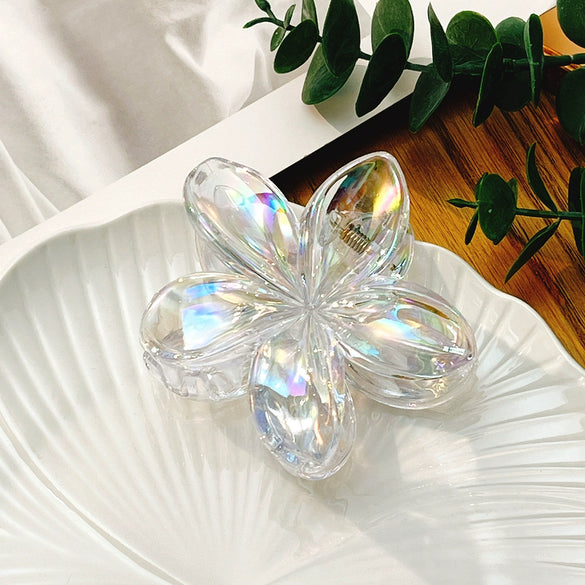 Women's Plumeria Hairpin Simple Style Electroplating Process