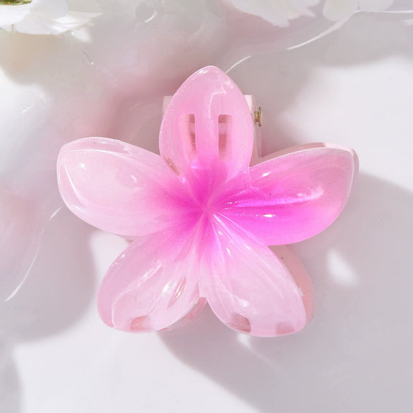 Women's Plumeria Hairpin Simple Style Electroplating Process