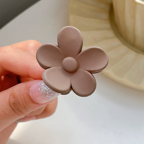 Women's Plumeria Hairpin Simple Style Electroplating Process
