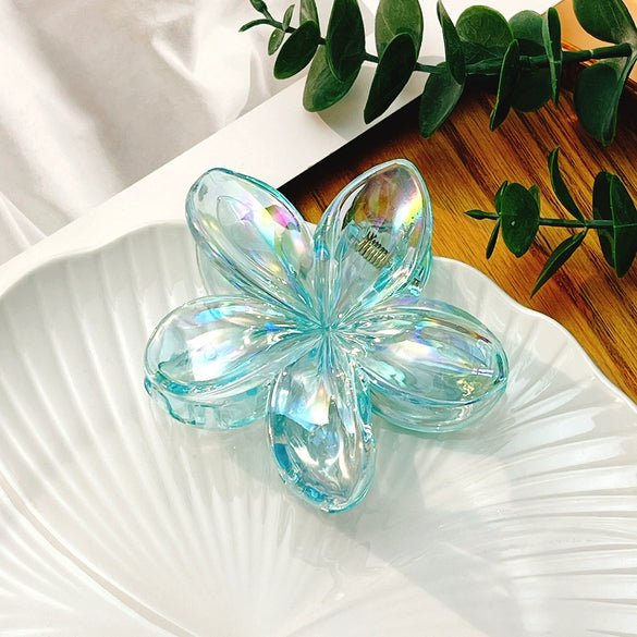 Women's Plumeria Hairpin Simple Style Electroplating Process