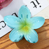 Women's Plumeria Hairpin Simple Style Electroplating Process
