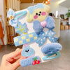 Women's Plush Cloth Handmade Fashion Ol Style Side Clip Hairpin