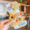 Women's Plush Cloth Handmade Fashion Ol Style Side Clip Hairpin