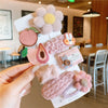 Women's Plush Cloth Handmade Fashion Ol Style Side Clip Hairpin