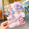 Women's Plush Cloth Handmade Fashion Ol Style Side Clip Hairpin