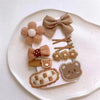Women's Plush Fabric Handmade Side Bangs Hairpin