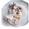 Women's Plush Fabric Handmade Side Bangs Hairpin