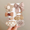 Women's Plush Fabric Handmade Side Bangs Hairpin