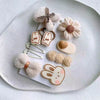 Women's Plush Fabric Handmade Side Bangs Hairpin