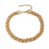 Women's Punk Style Iron Snake Bone Chain Geometric Clavicle Necklace