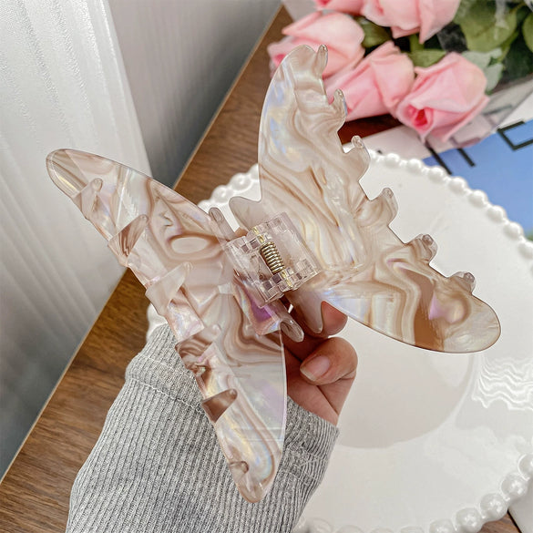 Women's Pvc Handmade Small Fresh Style Hair Grab Clip Hair Accessories