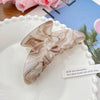Women's Pvc Handmade Small Fresh Style Hair Grab Clip Hair Accessories