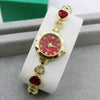 Women's Quartz Bracelet Watch Alloy Stainless Steel Heart Round Diamondstudded Fashion Leisure