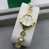 Women's Quartz Bracelet Watch Alloy Stainless Steel Heart Round Diamondstudded Fashion Leisure