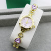 Women's Quartz Bracelet Watch Alloy Stainless Steel Heart Round Diamondstudded Fashion Leisure