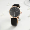 Women's Quartz Watch Alloy Case Imitation Leather Strap Round Dial Leisure Style