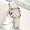 Women's Quartz Watch Alloy Case Imitation Leather Strap Square Casual